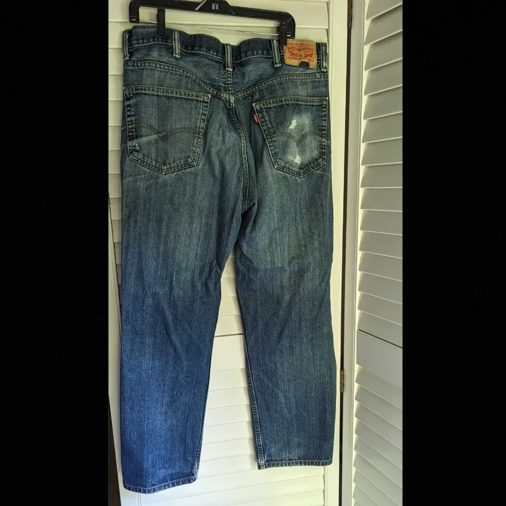 ๐HP๐ 3 Pair - Used Distressed Men's Work Jean Bundle - Picture 4 of 16